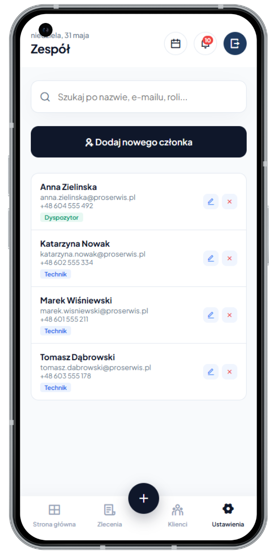 CanvaCRM — ustawienia i integracje